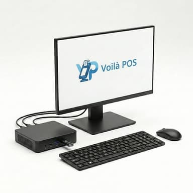 البرنامج + جهاز كمبيوتر عادي